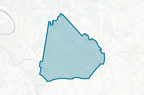 Norwin School District — detail map