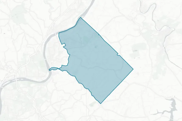 Burrell School District — detail map