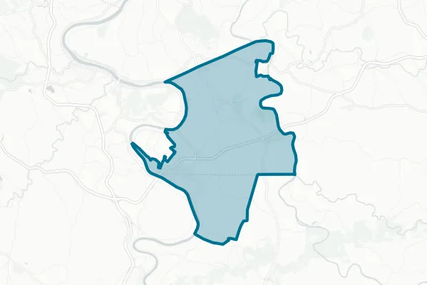 Belle Vernon Area School District — detail map