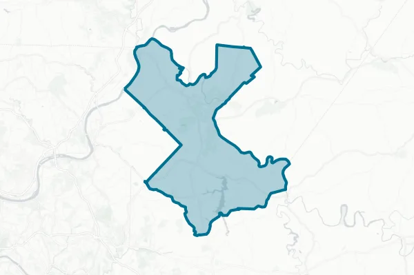 Kiski Area School District — detail map