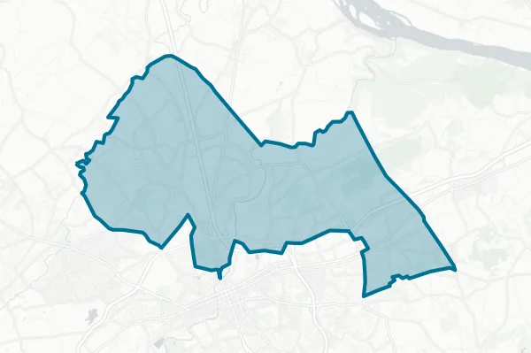 Central York School District — detail map