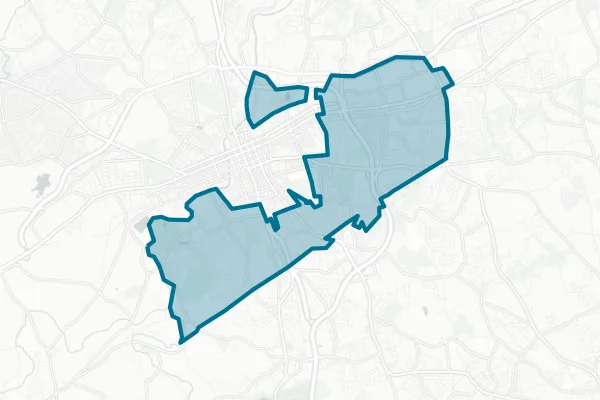 York Suburban School District — detail map