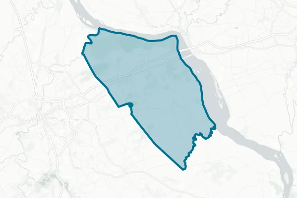 Eastern York School District — detail map