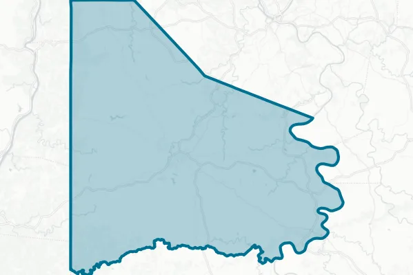 Redevelopment Authority of the County of Washington — detail map