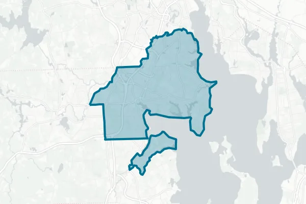 City of Warwick — detail map