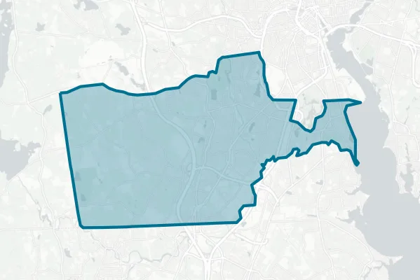 City of Cranston — detail map