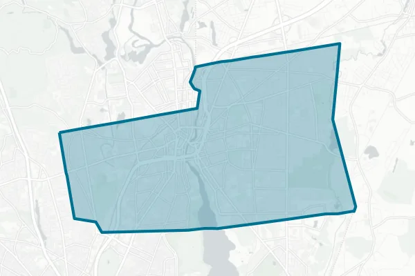 City of Pawtucket — detail map