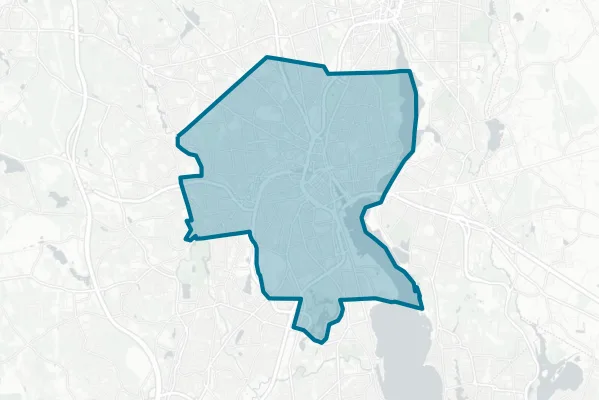 City of Providence — detail map