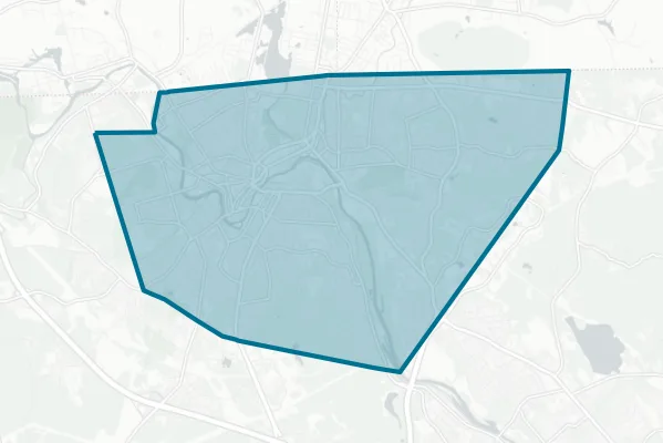City of Woonsocket — detail map