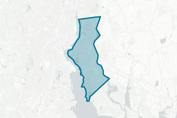 City of East Providence — detail map