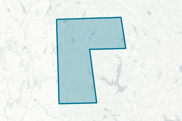 Foster-glocester Regional School District — detail map