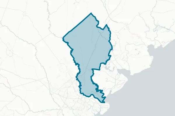 Jasper County — detail map