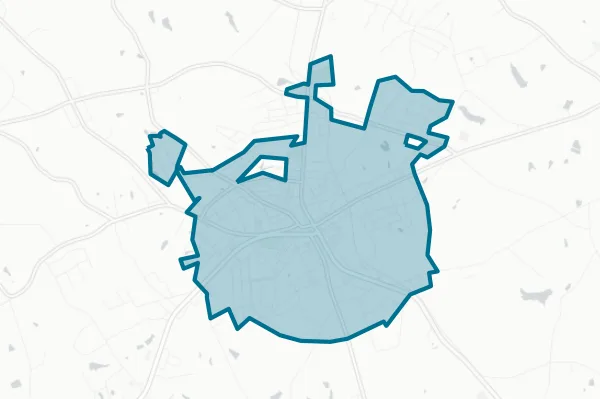 City of Belton — detail map