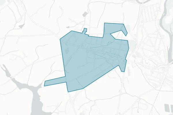 Town of West Pelzer — detail map