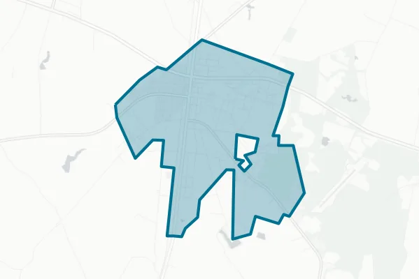 City of Denmark — detail map