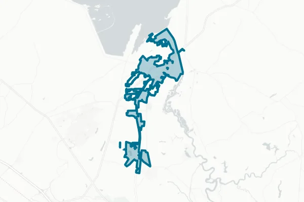 Town of Moncks Corner — detail map