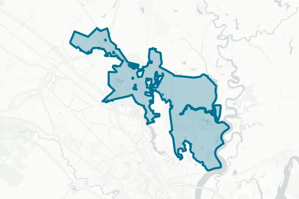 City of Goose Creek — detail map