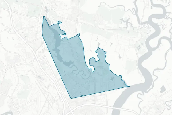 City of Hanahan — detail map