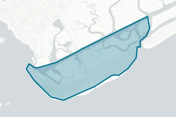 Town of Sullivan's Island — detail map
