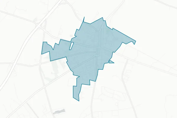 City of Manning — detail map