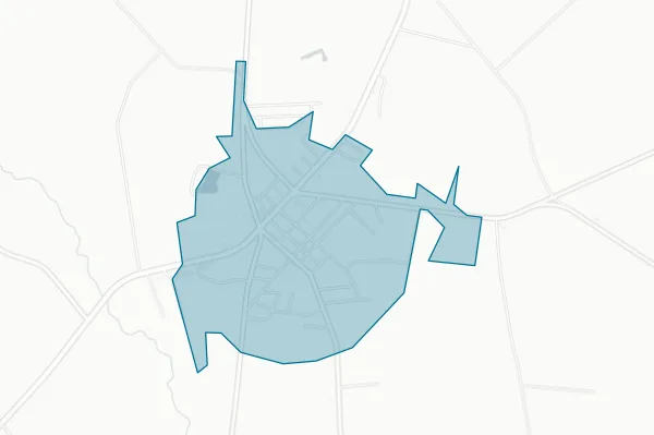 Town of Olanta — detail map