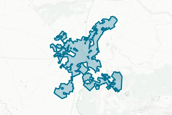 City of Conway — detail map