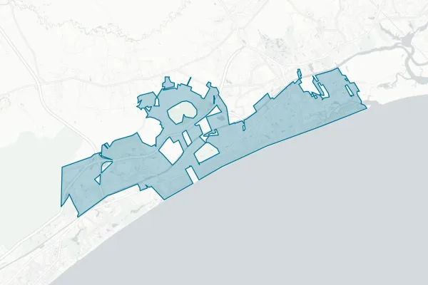 City of North Myrtle Beach — detail map