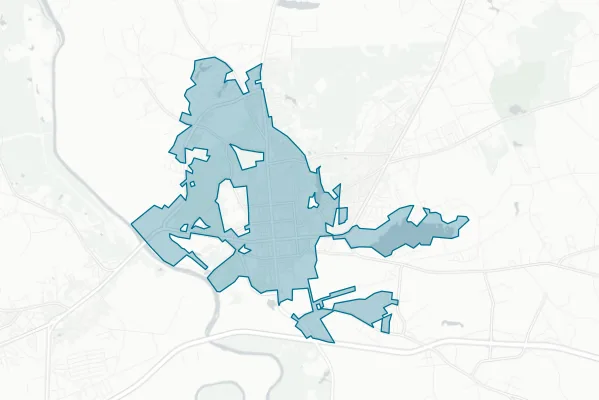 City of Camden — detail map