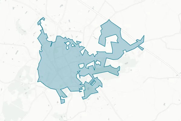 City of Newberry — detail map