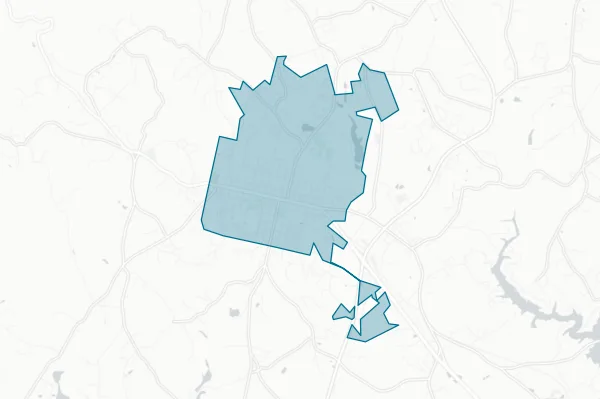 City of Walhalla — detail map