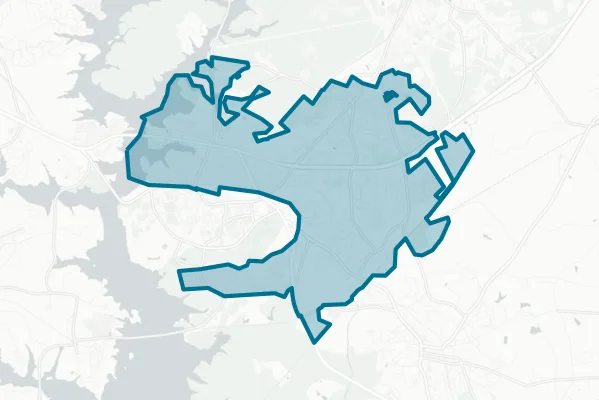 City of Clemson — detail map