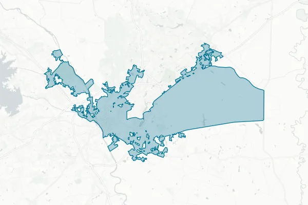 City of Columbia — detail map