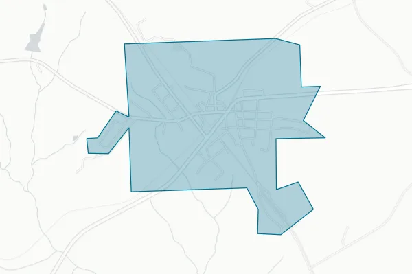 Town of Carlisle — detail map