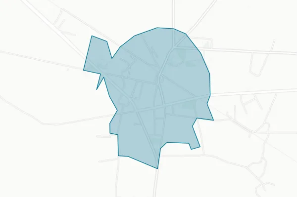 Town of Greeleyville — detail map