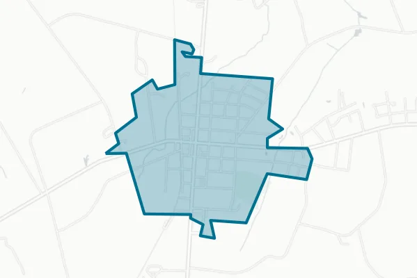 Town of Hemingway — detail map