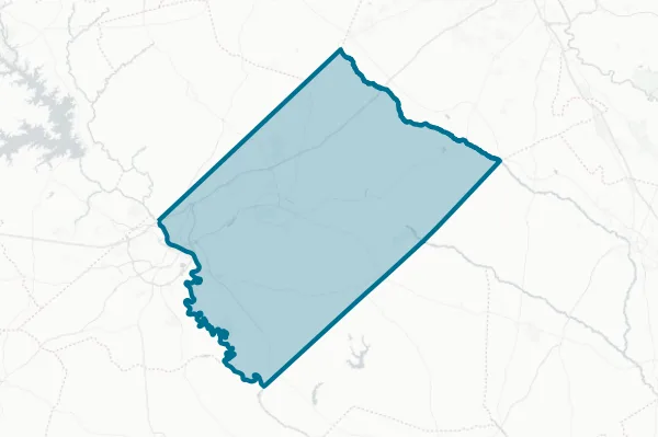 Aiken County — detail map