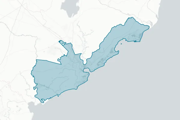 Charleston County School District — detail map