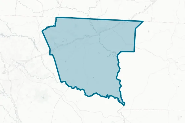 Cherokee County School Distirct 1 — detail map