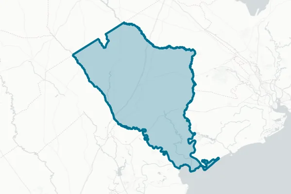 Colleton County School District — detail map