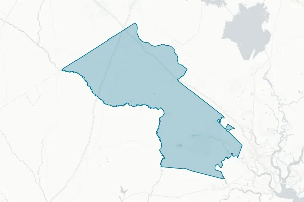 Dorchester County — detail map