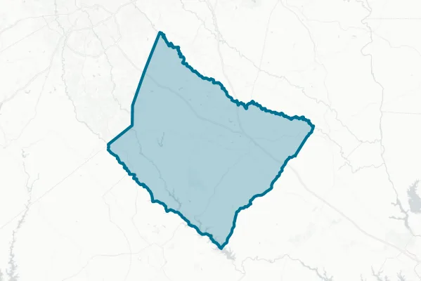Laurens County — detail map