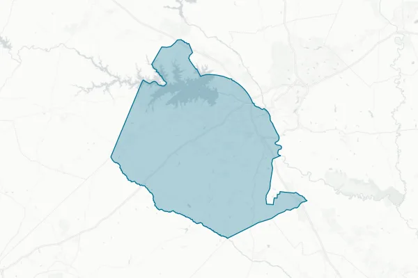 Lexington County School District Three — detail map