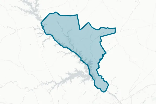 McCormick County — detail map