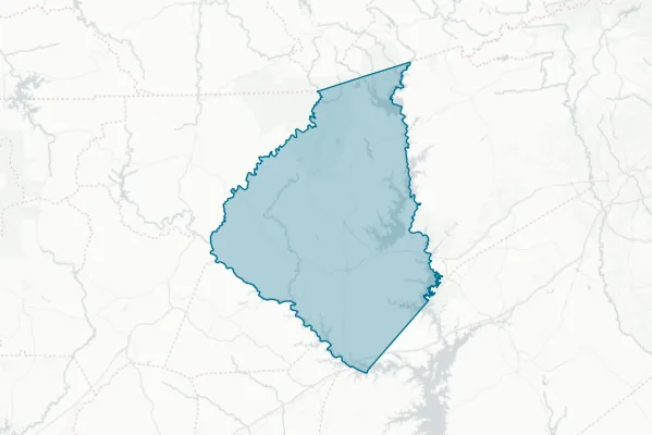 School District of Oconee County — detail map