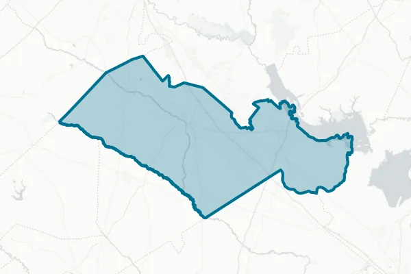 Orangeburg County School District — detail map