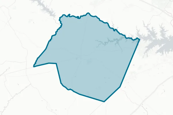 Saluda County School District — detail map