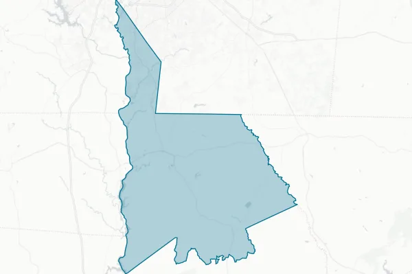 Lancaster County Water & Sewer District — detail map