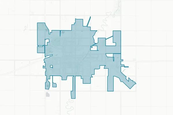 City of Aberdeen — detail map