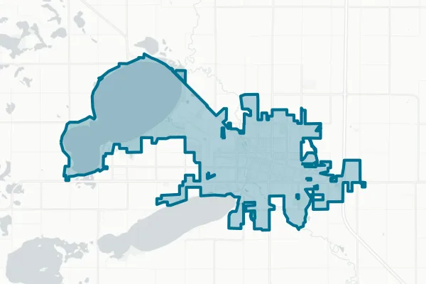 City of Watertown — detail map