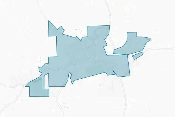 City of Custer — detail map
